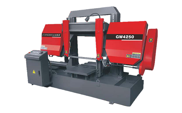 汉南GW4250双柱龙门卧式带锯床